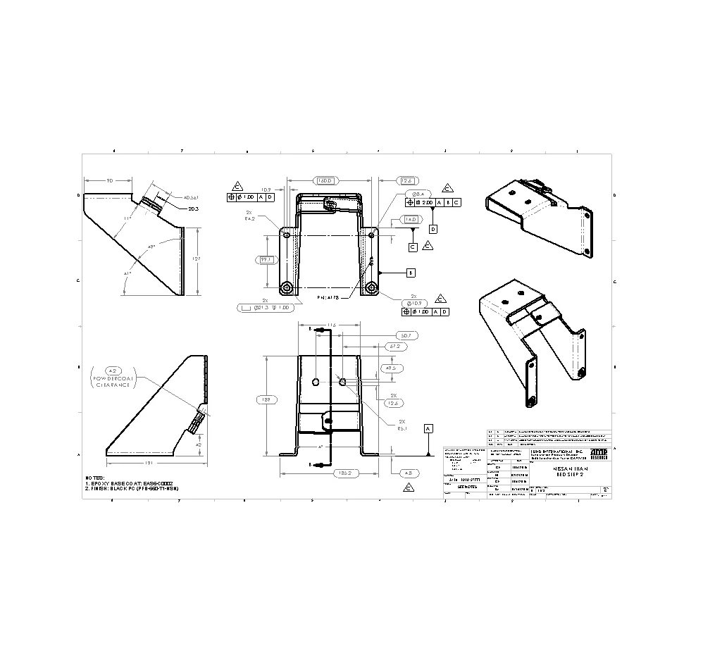 Titan Bedstep2 mounting bracket